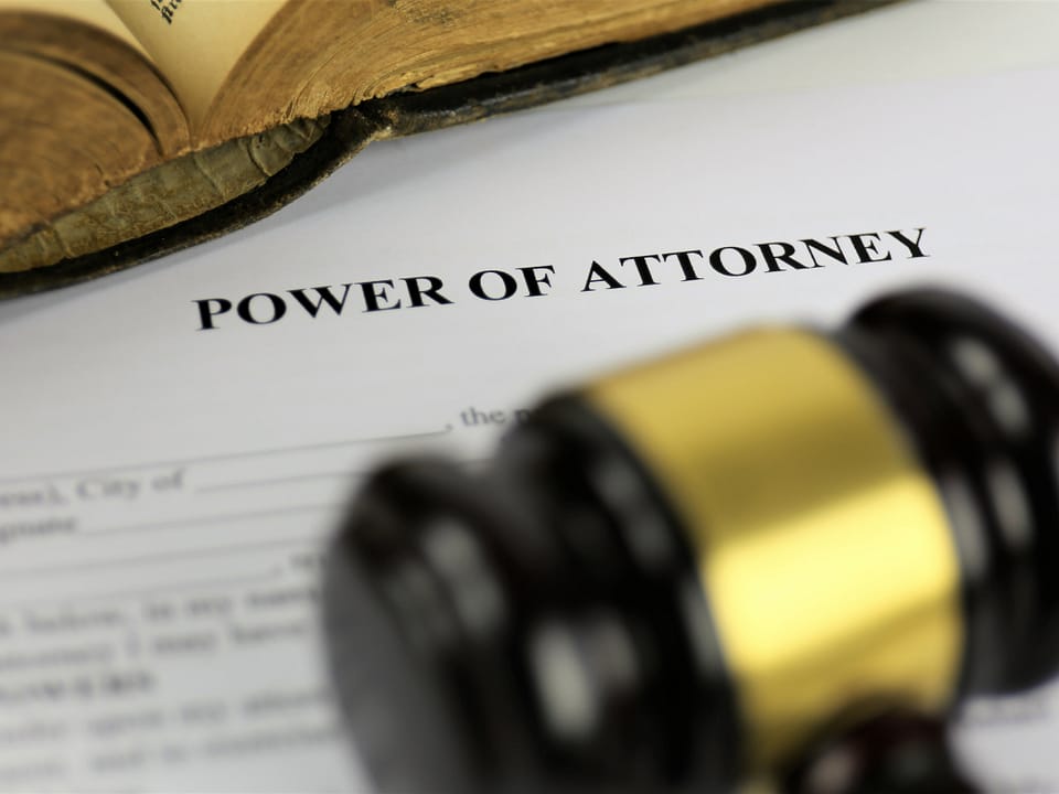 power of attorney; enduring; poa